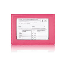 Load image into Gallery viewer, Essential 2 In 1 Vaccination Card And ID Card Holder Vista Shops