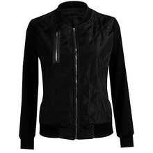 Load image into Gallery viewer, Chic Babe Bomber Jacket In Quilted Satin Vista Shops