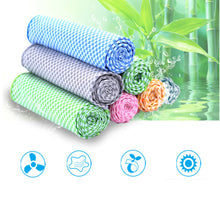 Load image into Gallery viewer, Natura Super Cool Bamboo Towel In A Bottle - 2 PK Vista Shops