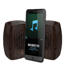 Load image into Gallery viewer, Wood Look Retro Bluetooth Speaker Vista Shops