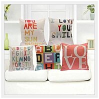 Load image into Gallery viewer, ABC Of Love Cushion Covers Vista Shops