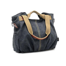 Load image into Gallery viewer, ARM CANDY Handy Natural Canvas Handbag Vista Shops