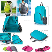 Load image into Gallery viewer, Ahana Bag In A Bag Backpack Vista Shops