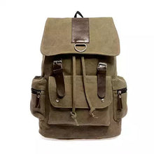 Load image into Gallery viewer, Back To Campus Canvas Backpack In 4 Colors Vista Shops