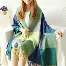 Load image into Gallery viewer, COLORAMA Reversible Shawl Full Of Colors Vista Shops