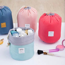 Load image into Gallery viewer, Carry-All Travel Cosmetic &amp; Jewelry Pouch in 4 Color Choice Vista Shops
