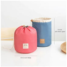 Load image into Gallery viewer, Carry-All Travel Cosmetic &amp; Jewelry Pouch in 4 Color Choice Vista Shops