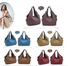 Load image into Gallery viewer, Discovery Journey Canvas Shoulder Bag with FREE Mini Umbrella Vista Shops