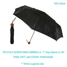 Load image into Gallery viewer, Discovery Journey Canvas Shoulder Bag with FREE Mini Umbrella Vista Shops