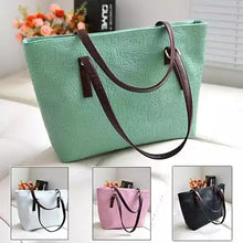 Load image into Gallery viewer, Folklore Tote With Embossed Art Vista Shops