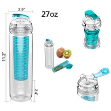 Load image into Gallery viewer, Fruitcola Dome Fruit Infuser Water Bottle Vista Shops