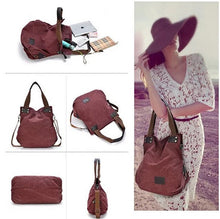 Load image into Gallery viewer, Gypsy Soul Canvas Hand Bag Vista Shops