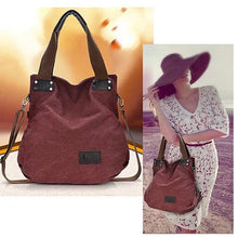 Load image into Gallery viewer, Gypsy Soul Canvas Hand Bag Vista Shops