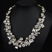 Load image into Gallery viewer, Hello Gorgeous! Diamond Crystal Statement Necklace Vista Shops