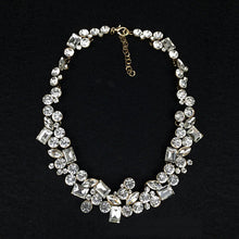 Load image into Gallery viewer, Hello Gorgeous! Diamond Crystal Statement Necklace Vista Shops