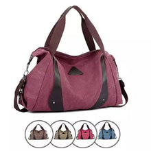 Load image into Gallery viewer, Jacqueline Canvas CrossBody Bag From Journey Collection Vista Shops