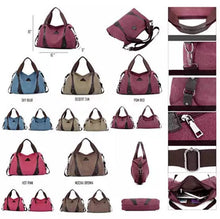 Load image into Gallery viewer, Jacqueline Canvas CrossBody Bag From Journey Collection Vista Shops