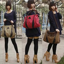 Load image into Gallery viewer, Jacqueline Canvas CrossBody Bag From Journey Collection Vista Shops