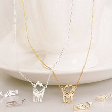 Load image into Gallery viewer, LOVE IS TALL Giraffe Love Necklace And Earrings Set of 3 Vista Shops