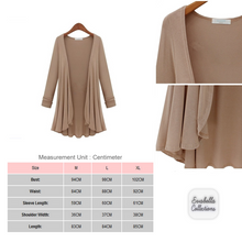 Load image into Gallery viewer, Lux Drapes Classic Cardigans In 5 Colors Vista Shops