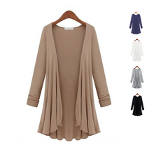 Load image into Gallery viewer, Lux Drapes Classic Cardigans In 5 Colors Vista Shops
