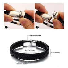 Load image into Gallery viewer, MODERNO Genuine Leather Bracelet Vista Shops