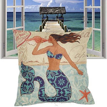 Load image into Gallery viewer, Moods Of A Mermaid Cushion Covers Vista Shops