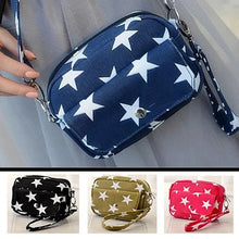 Load image into Gallery viewer, Multi Starrer Movie Night Wristlet And Cross Body Bag Vista Shops