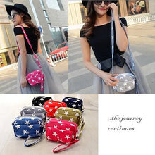 Load image into Gallery viewer, Multi Starrer Movie Night Wristlet And Cross Body Bag Vista Shops