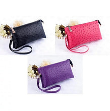 Load image into Gallery viewer, OMG OMG FAUX OSTRICH LEATHER PURSES Vista Shops
