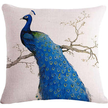 Load image into Gallery viewer, PEACOCK EXOTICA Cushion Covers In Pairs Vista Shops