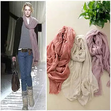 Load image into Gallery viewer, POETRY IN MOTION Modern Vintage Shawl Scarves Vista Shops
