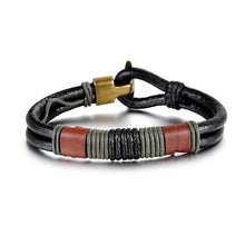 Load image into Gallery viewer, RODEO Olive Genuine Leather Bracelet Vista Shops