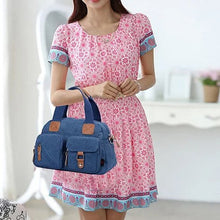 Load image into Gallery viewer, Savvy Cargo mini Canvas Bag by Journey Collection Vista Shops