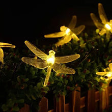 Load image into Gallery viewer, Solar Powered DragonFly LED Light String Vista Shops