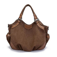 Load image into Gallery viewer, Travel Town Canvas Shoulder Bag Vista Shops