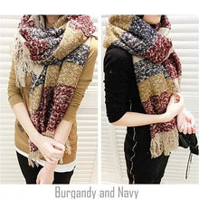 Load image into Gallery viewer, Wrap Me Softly Cotton Shawl With Fringe Vista Shops