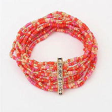 Load image into Gallery viewer, Bohemian Bead Bracelet in Springy Colors Vista Shops