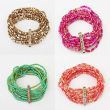Load image into Gallery viewer, Bohemian Bead Bracelet in Springy Colors Vista Shops