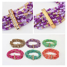 Load image into Gallery viewer, Bohemian Bead Bracelet in Springy Colors Vista Shops
