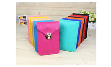Load image into Gallery viewer, Fashionista Mini Cellphone Crossbody Purses in 11 Colors Vista Shops