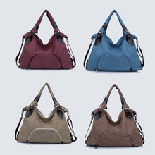 Load image into Gallery viewer, Journey Begins Canvas Tote Bag Vista Shops
