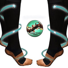 Load image into Gallery viewer, Copper Infused Compression Socks Lightweight Vista Shops