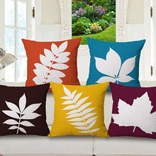 Load image into Gallery viewer, Foliage Love Autumn And Spring Leaf Cushion Covers Vista Shops