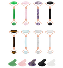 Load image into Gallery viewer, Gemmalina Rock N Roll Natural Gem Rollers and Gem Stones To Grow Young Gracefully HSM Vista Shops
