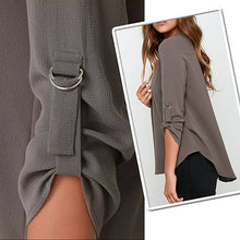 Load image into Gallery viewer, Top Notch Shirt With Notch Collar Vista Shops