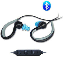 Load image into Gallery viewer, Waterproof Bluetooth Headphones with Swimmers Earplugs Vista Shops