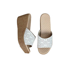Load image into Gallery viewer, Zinnia Wedges Flowers On Your Feet By Seasons Vista Shops