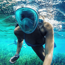 Load image into Gallery viewer, Full Face Snorkel Mask Vista Shops