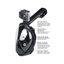 Load image into Gallery viewer, Full Face Snorkel Mask Vista Shops